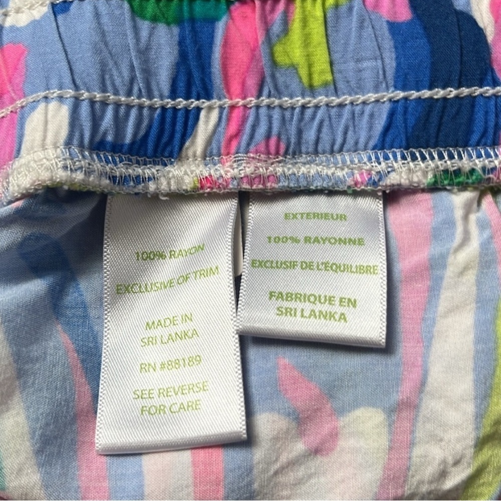 Lilly Pulitzer 5'' Katia Shorts Havin A Blast Engineered Size XXS. Tropical - Picture 5 of 11